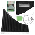thumbnail image 1 of Portable Keyboard Beginners Flute C Key Pan Flute Pan Flutes - Musical Instrument 18 Pipes Pan Flute, 1 of 3