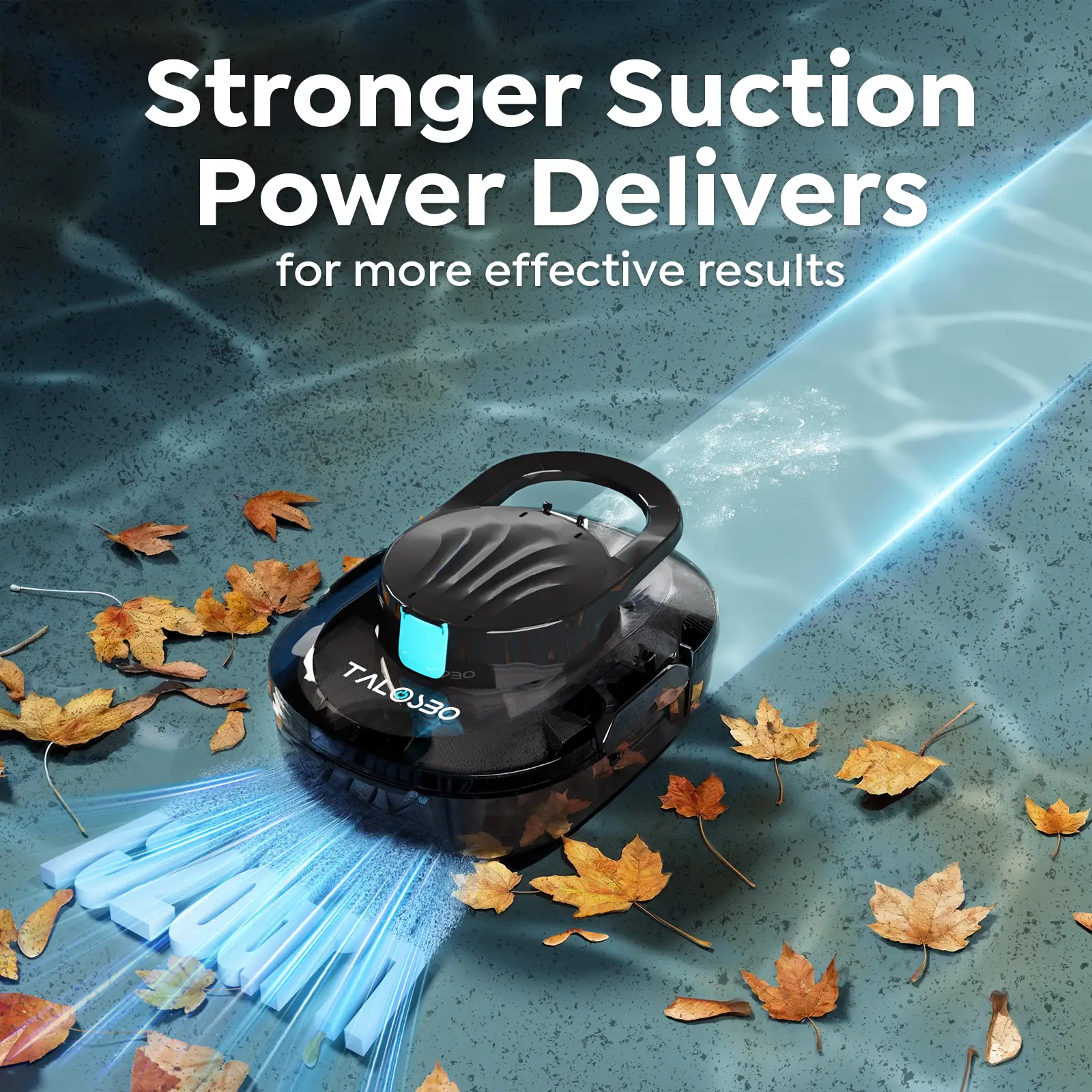 (2026 new)Talosbo S1 Pro Cordless Robotic Pool Vacuum Cleaner, Automatic Cleaning for Flat Inground& Above-Ground Pools, 120 Min Runtime