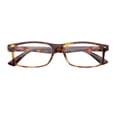 thumbnail image 4 of M+ Unisex Spring Hinge Plastic Reading Glasses Tort 1.75 Burnett in Tortoise with Pouch, 4 of 10
