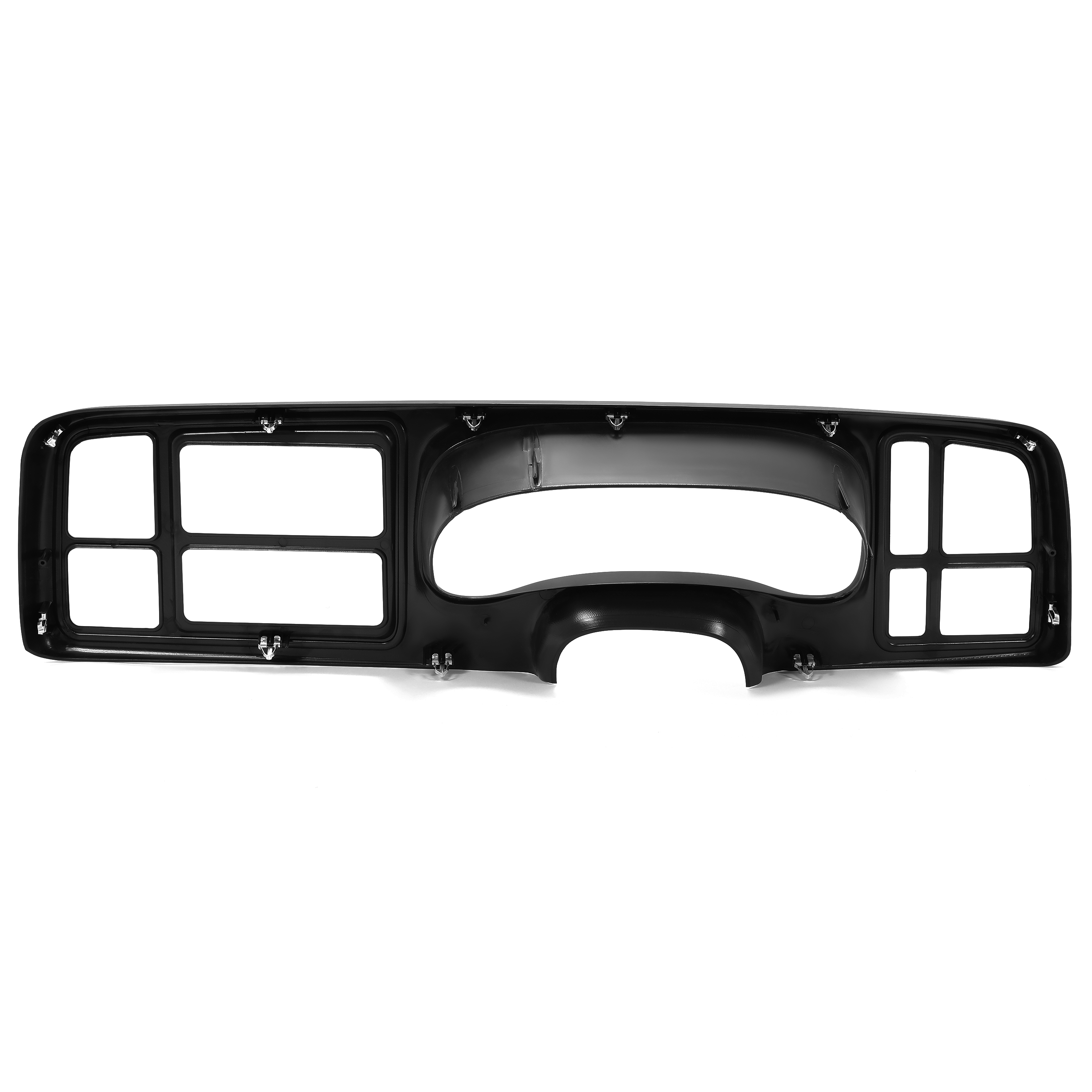 KOJEM Dash Instrument Cluster Bezel Compatible with 1999-2006 Chevy Chevrolet Silverado Suburban Tahoe GMC Sierra Dashboard Trim Replacement ABS Plastic Gray
