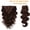 10inches 1PC, variant on 8Pcs 20 Clips Wavy Curly Full Head Clip in on Double Weft Hair Extensions Human Hair for Women - Thick Wavy Hairpieces, Soft Hair & Blends Well Hair Extensions, Brown Color