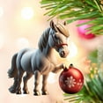 thumbnail image 3 of Sahpxhe Christmas Decorations Pony with Ball Hanging Ornaments, Christmas Gifts Christmas Tree Ornaments Car Decoration 3.15 Inch Multicolor, 3 of 4