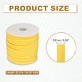 thumbnail image 2 of Uxcell Double Fold Bias Tape for Sewing, Quilt Binding Cotton Bias Tape Double Fold Fit for Hemming Yellow, 2 of 7