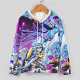 thumbnail image 3 of Yu-Gi-Oh! Go Rush Children's Sweatshirt & Sweatpant Set 2 Pcs Hoodies Jogger Pants Sweatsuit Pullover Hooded Hoody Sweatpant Tracksuits, 3 of 9