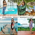thumbnail image 2 of InGear Sarong Pareo Beach Wrap for Women, Swim Bikini Coverup Skirt, 2 of 6