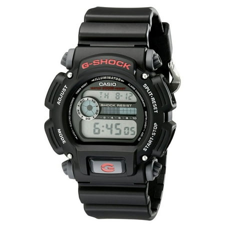 Time G-shock Watch - DW9052-1V G-Shock 200-Meter Water-Resistant EL-Backlit with Afterglow
