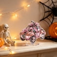 thumbnail image 6 of Gumesh Halloween Decoration Acrylic Pink Pumpkin Sign Pumpkin Table Decor 4 Inch Happy Halloween Desktop Ornament for Farmhouse Home Living Room Holiday Decor, 6 of 6