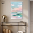 thumbnail image 3 of Blush Ocean I Canvas Print Pastel Coastal Art by Art Remedy, White Frame, 24 x 36, 3 of 7