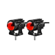 thumbnail image 1 of Faros De Lupa Luces Led Auxiliares Con Estrobo 5 Modos 120w Belug Negro, Rojo, 1 of 5
