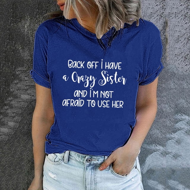LSLJS Blouse à Manches Courtes pour Femmes, Motif Imprimé Amusant, Mode Décontractée Couleur Unie