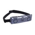 thumbnail image 4 of Ventilador de cintura con cinturón ajustable 4 velocidades portátiles 20x5.6 cm con motores sin escobillas USB recargable 2 ventilaciones de aire para Gris, 4 of 8