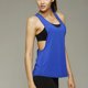thumbnail image 3 of Minnieouse Camisetas deportivas sin mangas y espalda descubierta para mujer, camisetas de entrenamiento deportivo, chaleco, camiseta sin mangas Prendas para la parte del cuerpo Azul L, 3 of 6