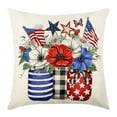 thumbnail image 4 of Skegnu Travel Pillow 1PC Patriotic Day American Flag And, Indoor And Outdoor Decoration Independence Day Throw Pillow Inserts for Bedding, 4 of 5