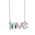 thumbnail image 1 of Italie Pays Amour Collier Pendentif Pendentif Bijoux, 1 of 3