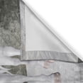 thumbnail image 3 of Ambesonne Horse Kitchen Curtains, Elf Holdng Mace and Horse, 55"x39", Coconut and Dust, 3 of 3