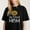 Black-1, variant on Women's Sunflower Autism Mom Graphic T-Shirt S-4XL Mother's Day Gift