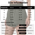 thumbnail image 3 of Stichou Women's Shorts High Waist Athletic Quick Dry Sporty Workout Running Shorts for Women with Zipper Pocket Light Gray XL, 3 of 5