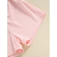 thumbnail image 7 of Suealasg Toddler Girls Summer Clothes 1T 2T 3T 4T 5T Short Sleeve Letter Print Tank Tops + Shorts Kids Baby Girls Outfits Sets, 7 of 7