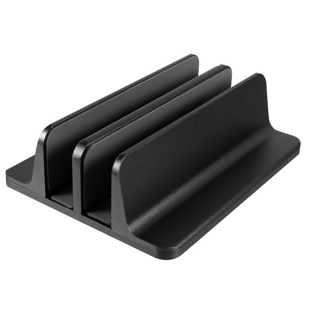 MasteelfCA 1pc Practical Vertical Laptop Stand Computer Aluminum Alloy Bracket for Office