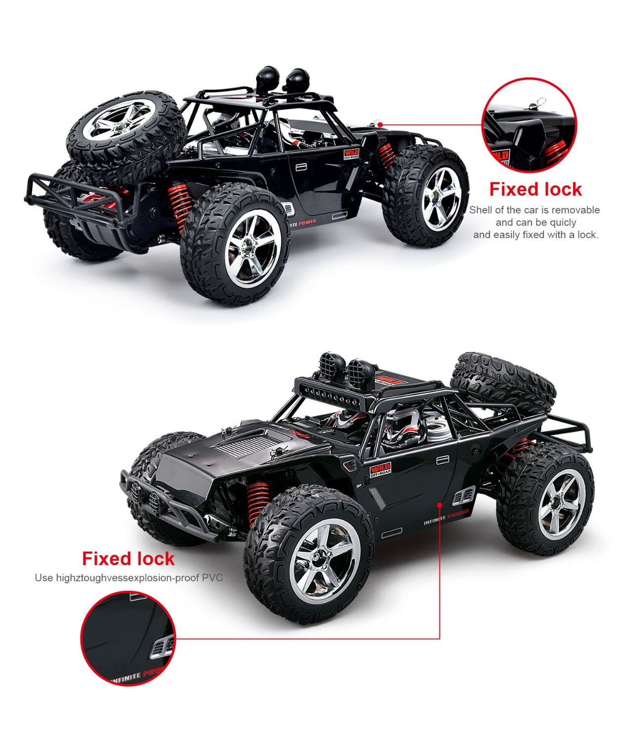 storm chariot rc car parts