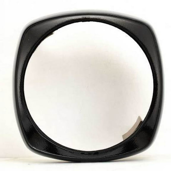 Boat Blank Gauge Bezel | Black Aluminum 3 1/2 Inch