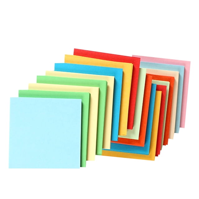DEEPCRAFF 500Pcs Construction Paper in Assorted Colors for Paper Folding and Handcraft Projects