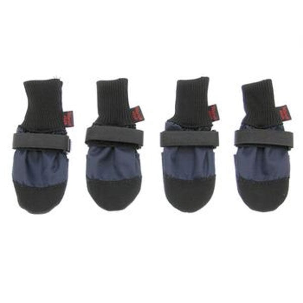 Muttluks Woof Walkers Dog Boots Set of Four Blue, Itty Bitty up to 1.5", WWIBBL