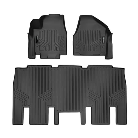 Smartliner Custom All Weather 1st & 2nd Row Floor Mats Set for 17-2021 Pacifica