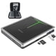 thumbnail image 1 of Guamar Unidad de CD DVD Externa, Grabadora de CD USB C Reproductor de DVD para computadora portátil con Ranura SD TF 2 Puertos USB, Unidad de Disco óptico portátil Lector de CD/DVD ROM para PC Mac Esc, 1 of 5
