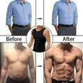 thumbnail image 7 of Vaslanda Men Waist Trainer Vest Hot Neoprene Sauna Suit Corset Body Shaper Zipper Tank Top Workout Shirt, 7 of 7