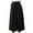 Black, variant on ZANZEA Womens Pants Casual Elastic Waist Solid Color Wide Leg Trousers