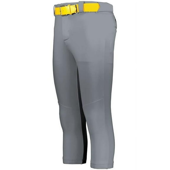 Russell R16LSX.BG7.L Ladies Flexstretch Softball Pant with Belt Loops, Baseball Grey - Large