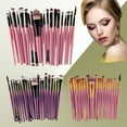 thumbnail image 6 of 20PCS Makeup Brush Set - Wool Makeup Brush Kit, Foundation Eyebrow Eyeshadow Lip Blush Cosmetic Brushes, Makeup Brush Set for Women, 6 of 8