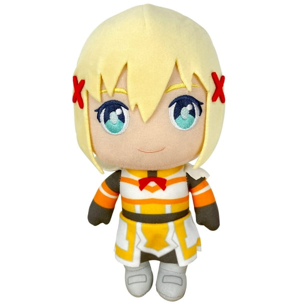 Great Eastern Entertainment Konosuba- Oscuridad de pie Pose Peluche 8" H Multicolor (56898)