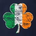 thumbnail image 3 of CafePress - Vintage Irish Flag Shamrock Long Sleeve T Shirt - Mens Hooded Shirt, 3 of 3