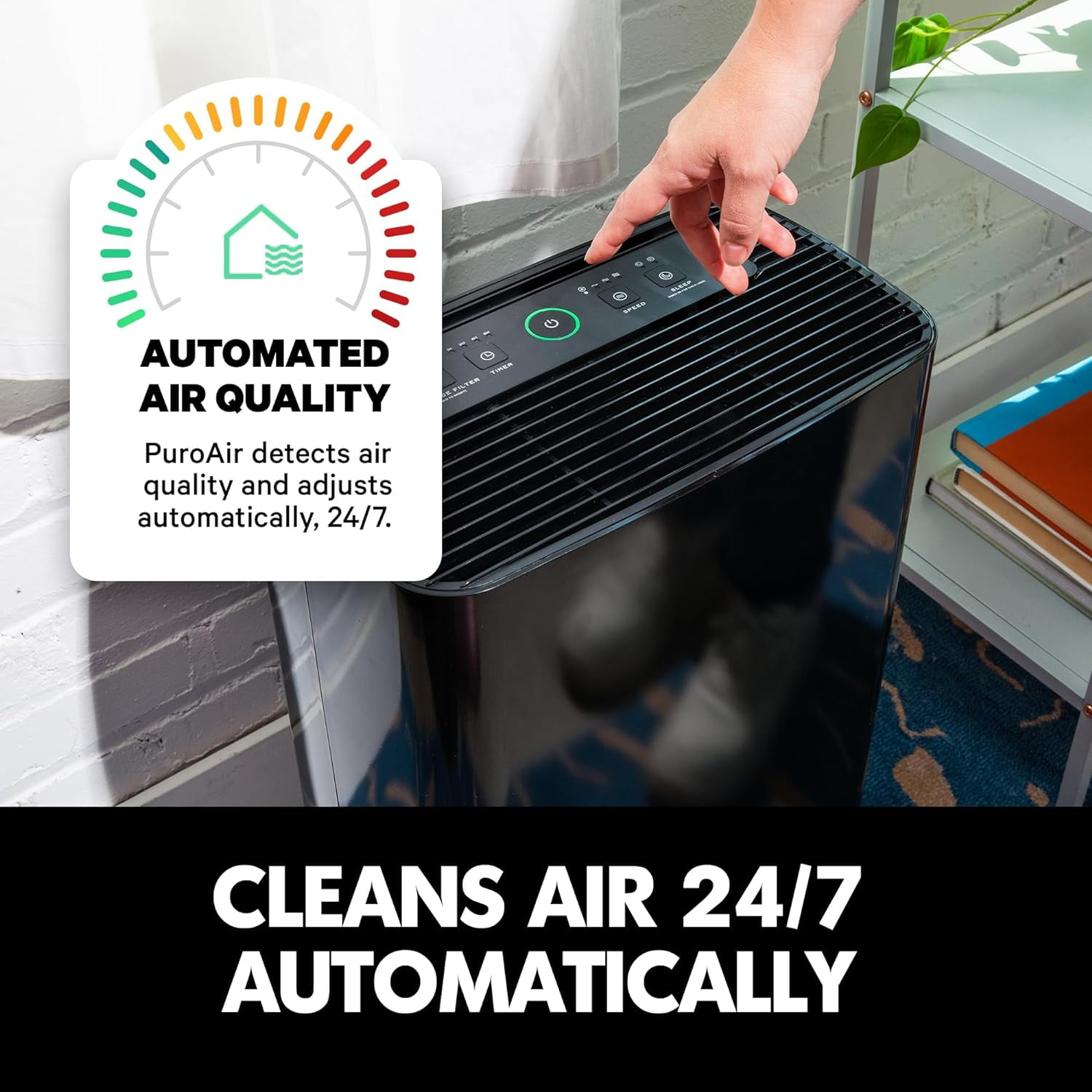 PuroAir 400 HEPA Air Purifiers for Home Large Rooms - Covers 2,000 Sq ft