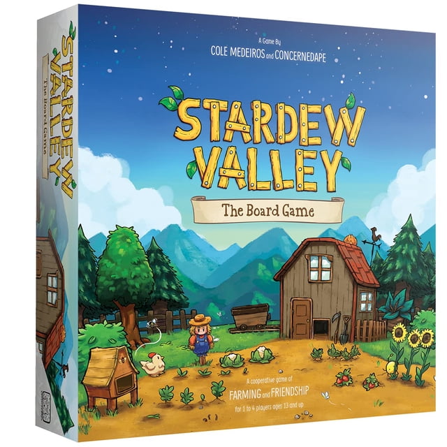 Juego de mesa Stardew Valley Cooperative de 1 a 4 jugadores de más de 13 años