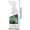 thumbnail image 3 of TopLLC Car Windshield Rearview Mirror Cleaner 100ml, Household Car Cleaning Oil Cleaning Decontamination Cleaner on Clearance, 3 of 9