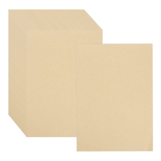 SEWACC 1Pack Brown Kraft Cardstock Paper Heavy Duty Paperboard for DIY Crafts and Creative Projects