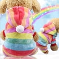 thumbnail image 5 of Suéter cálido para perros, suéter para perros, ropa para gatos, sudadera con capucha para perros y gatos, suéter clásico cálido de invierno, chaqueta de algodón para mascotas, ropa para perros pequeño, 5 of 5