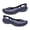 Dark Blue_39, variant on Women Shallow Clogs Slip-on Shoes with Arch Support Closed Toe Anti-Slip Sandals for Outdoor Beach Garden Daily Outings