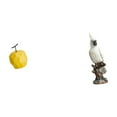 thumbnail image 6 of Dualoai Porcelain Parrot Fruit Sculpture Geometric Animal Ornament Collectible Resin Figurine Decorative Table Centerpiece Festival Office Decor, 6 of 8