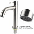 thumbnail image 3 of Metal Faucet for Easy Maintenance, Ergonomic Handle for Precise Control, Stainless Steel Kitchen Faucet with Outstanding Performance for Laundry and Toilets, 3 of 5