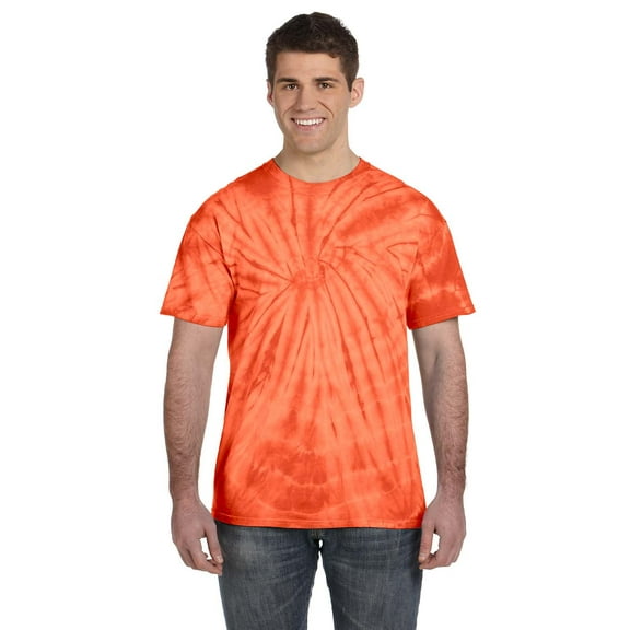Tie-Dye Adult 5.4 oz. 100% Cotton Spider T-Shirt - CD101