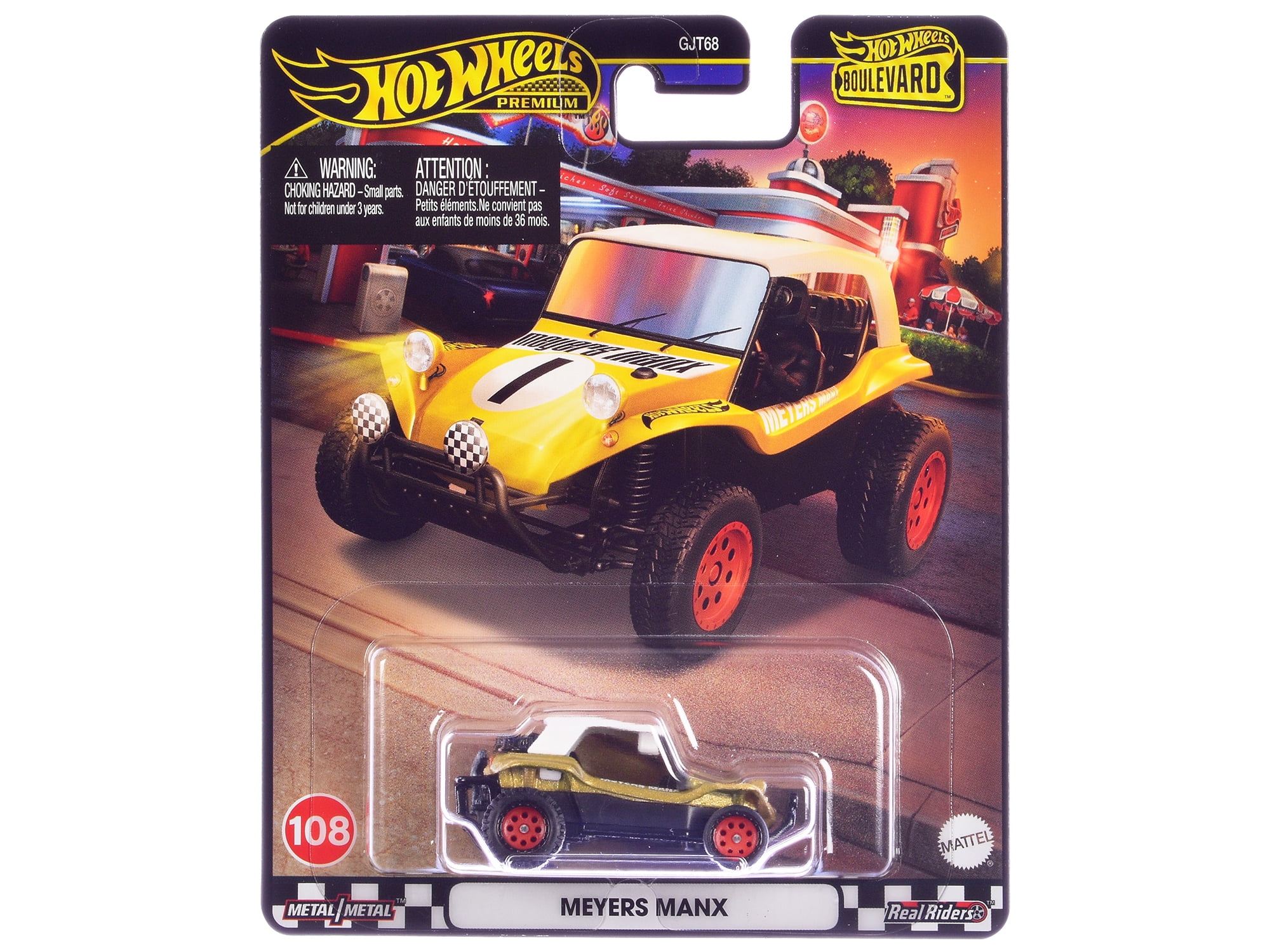 "Boulevard 106-110" 5 piece Set "Premium" 2024 Series Die cast Model Cars by Hot Wheels