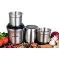 thumbnail image 3 of Revel CCM103 Stainless Steel Wet and Dry Coffee/Spice/Chutney Grinder with Two Bowls, Silver  - Wet Griding and Dry Grinding, 3 of 5