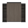 thumbnail image 5 of Atlin Designs 104" Queen Murphy Bed with 2 Bookcases in Bark Gray, 5 of 14