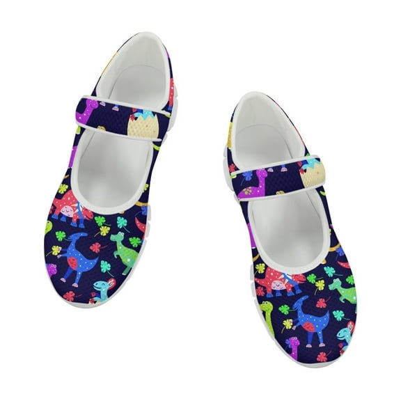 FUIALDOLG Women's Comfortable Working Nurse Shoes Non-Slip Adjustable Breathable Walking Buffer Fitness Casual Nursing Orthotic Lightweight Shoes