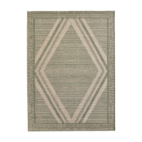 Better Homes & Gardens Sage Natural Diamond Rug by Dave & Jenny Marrs, 7'X10'