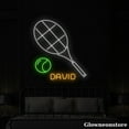 thumbnail image 2 of Glowneon Love Tennis Neon Sign, Tennis Racket Led Sign, Tennis Player Room Decor, Tennis Shop Decor, 2 of 5